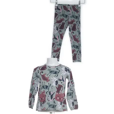 Set (Green, Multicolored) from Polarn O. Pyret Cotton, Elastane