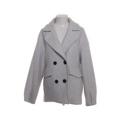 Sømandsjakke (Grå) fra NA-KD Acetat, Lyocell, Polyester, Uld