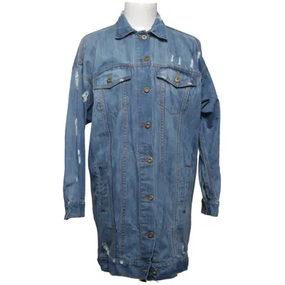 Spijkerjas (Blauw) van Boohoo Blue Katoen