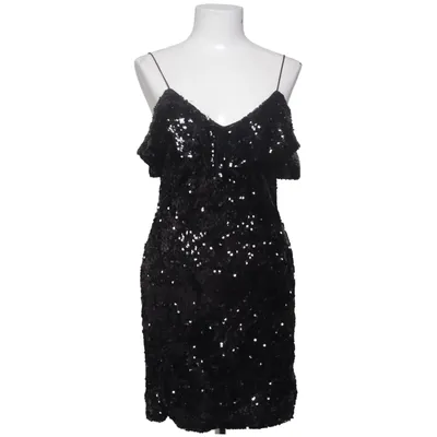 Cocktailklänning (Svart, Silverfärgad) från Zara Polyester