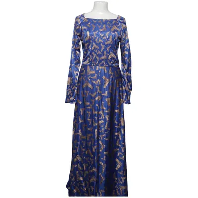 Maxi jurk (Blauw) van Mor Polyester