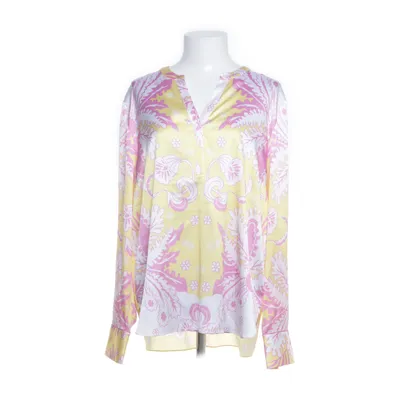 Blouse (Yellow, Multicolored) from Herzen´s Angelegenheit Elastane, Silk