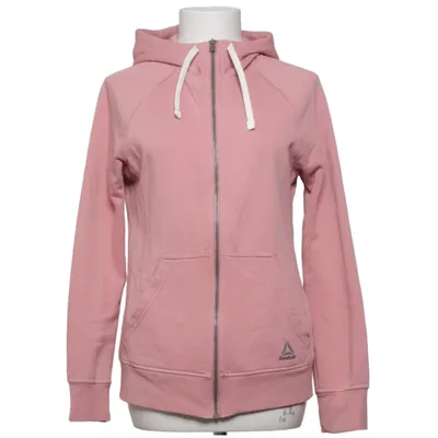 Hoodie (Pink) from Reebok Cotton, Elastane, Polyester