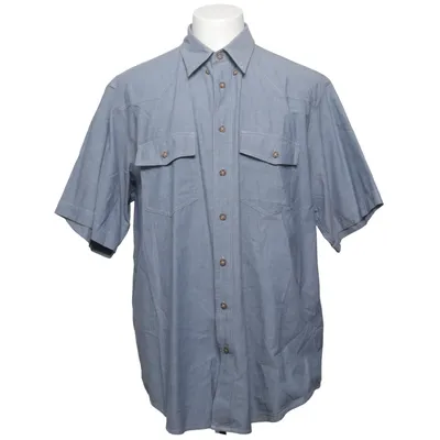 Short sleeve shirt (Blue) from Travelmaster Cotton