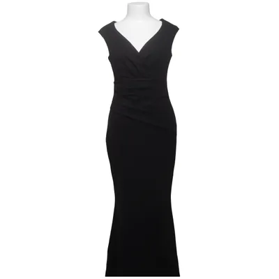 Aftonklänning (Svart) från Goddiva Elastan, Återvunnen polyester
