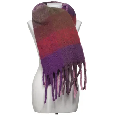 Scarf (Purple, Pink, Red, Brown) from Glitter Polyester