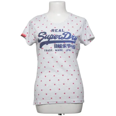 T-shirt (Grijs, Rood) van Superdry Vintage Katoen, Polyester