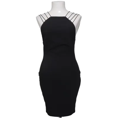 Kleid (Schwarz) von Rare London Elasthan, Polyester