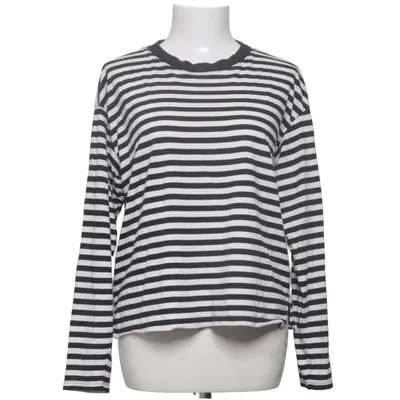 Lange mouwen shirt (Zwart, Wit) van Monki Katoen, Modal