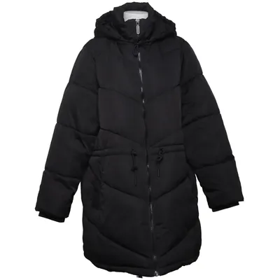 Winter coat (Black) from Zizzi Polyester