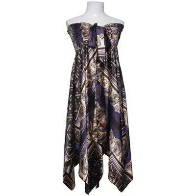 Dress (Blue, Black, Beige, Multicolored) from ON LINE Elastane, Polyester