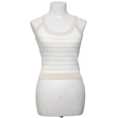 Débardeur (Beige, Blanc) de Anna Dani Polyamide, Viscose
