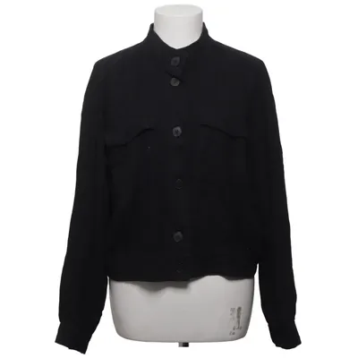 Jacket (Black) from Lindex Linen, Viscose