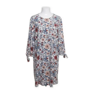 Jurk (Beige, Blauw, Bruin) van Mango Basics Elastaan, Polyester