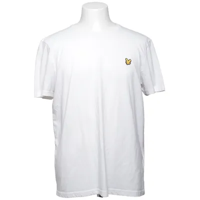 T-shirt (Vit) från Lyle & Scott Bomull, Elastan, Polyester