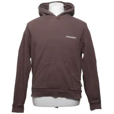 Sweat à capuche (Marron) de Highsnobiety Coton