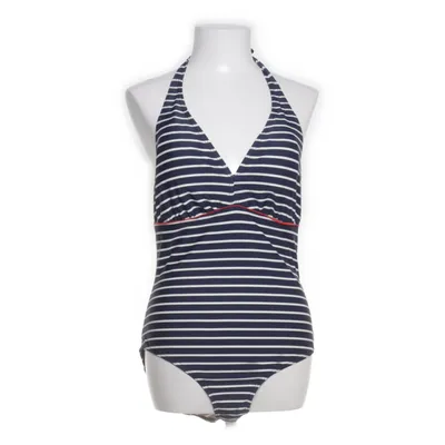 Badpak (Blauw, Wit) van VRS Woman Elastaan, Polyamide