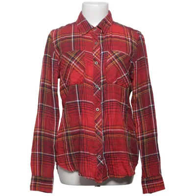 Flannel skjorte (Varsity Check Blouse) fra Miss America Bomuld