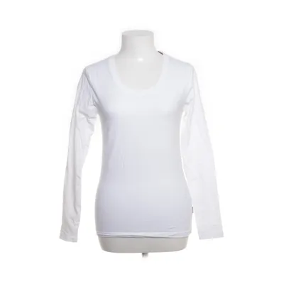 Langærmet t-shirt (Hvid) fra SAND Bomuld, Elastan