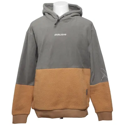 Hoodie (Gray, Beige) from Bauer Polyester
