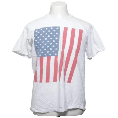 T-shirt (Blanc, Multicolore) de American Apparel Coton