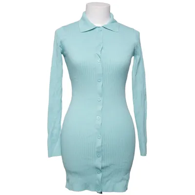 Kjole (Turkis) fra Zara Polyamid, Viscose