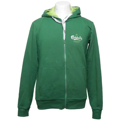 Sweat à capuche (Vert) de Carlsberg Coton, Polyester