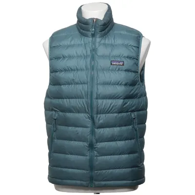 Dunväst (Blå) från Patagonia Dun, Fjädrar, Återvunnen polyester