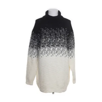 Turtleneck (White, Black) from Promod Acrylic, Alpaca wool, Cotton, Nylon, Wool