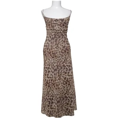 Långklänning (Brun) från Zara Elastan, Polyester