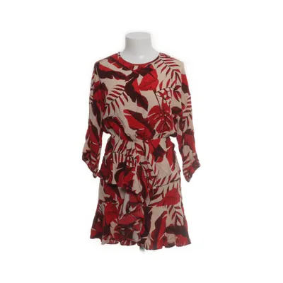 Dress (Red, Beige) from Johanna Ortiz x H&M Viscose