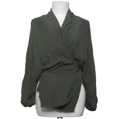 Blouse portefeuille (Vert) de Rodebjer