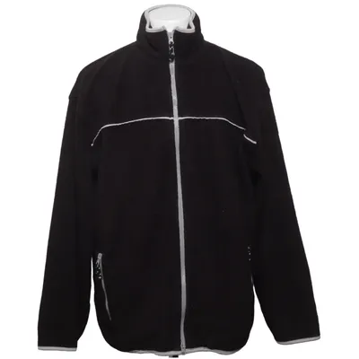 Fleece jacket (Black) from Top Line Sportswear Polyester