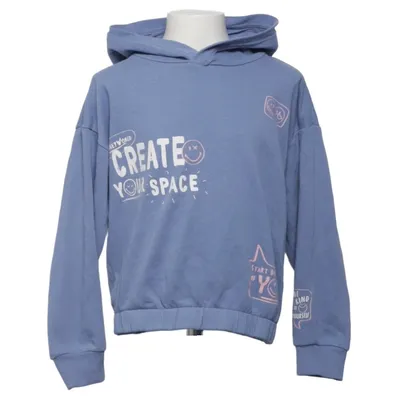 Capuchon sweater (Blauw) van Smiley World Katoen, Polyester