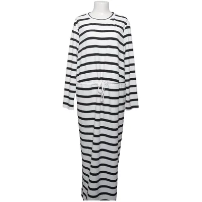 Maxikleid (Schwarz, Weiß) von Shein Elasthan, Polyester