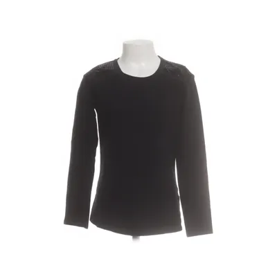 Lange mouwen shirt (Zwart) van Yigga Katoen, Elastaan