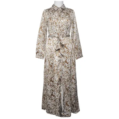 Shirt dress (Beige, White) from Lilie Rose Polyester