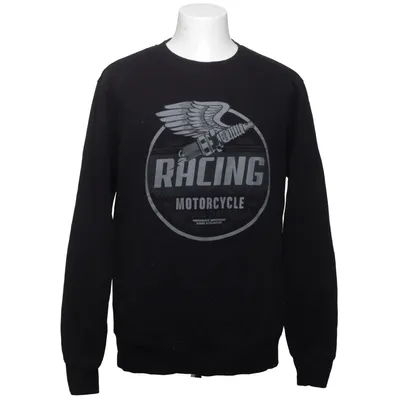 Sweatshirt (Noir) de Denim Day Coton, Polyester