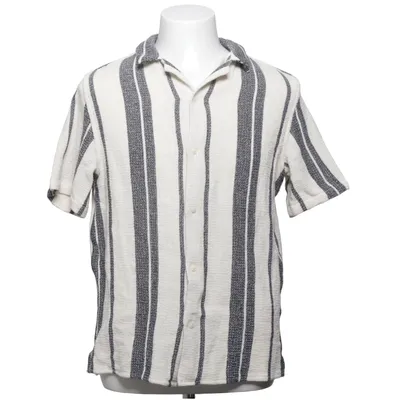 Kortärmad skjorta (Beige, Svart) från Zara Bomull, Polyester