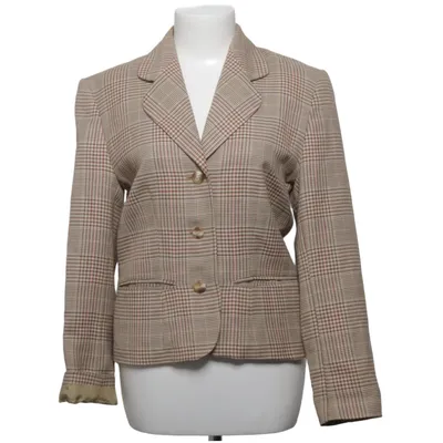 Blazer (Brun, Beige) fra Bex Polyester, Viscose