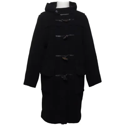 Duffle coat (Noir) de Gloverall Cachemire, Polyamide, Polyester, Laine