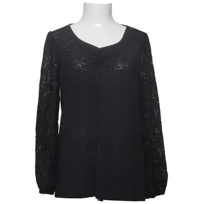 Top (Black) from Lily Morgan Elastane, Polyamide, Polyester