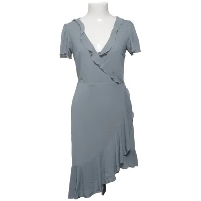 Wrap dress (Blue) from Kristin Sundberg for NA-KD Elastane, Polyamide, Polyester
