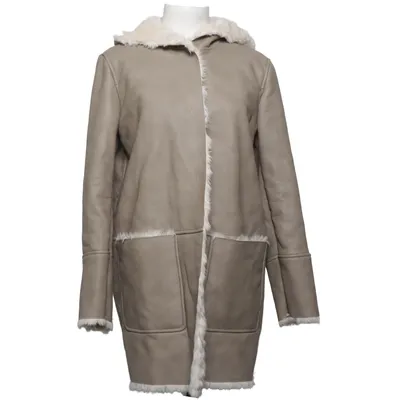 Shearlingjacka (Grå, Vit) från Zara Trafaluc Outerwear Collection Viskos