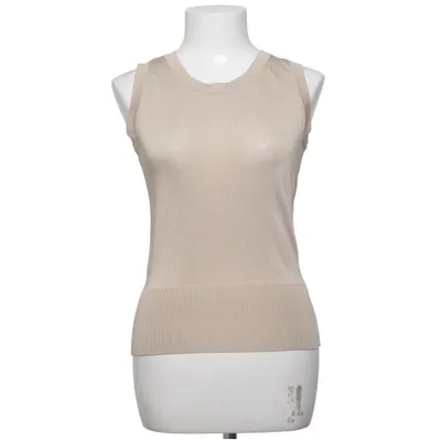 Slipover (Beige) från Massimo Dutti Woman Silke, Viskos