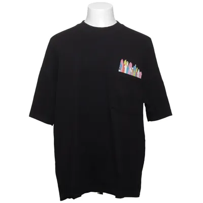 T-shirt (Black, Multicolored) from Topman Cotton