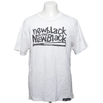 T-shirt (Blanc) de New Black Coton