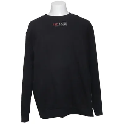 Collegetröja (Svart) från Acode Polyester, Bomull