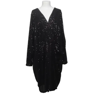 Cocktailklänning (Mini Sequin Mesh Long Sleeve Surplice Dress) från Torrid Elastan, Polyester