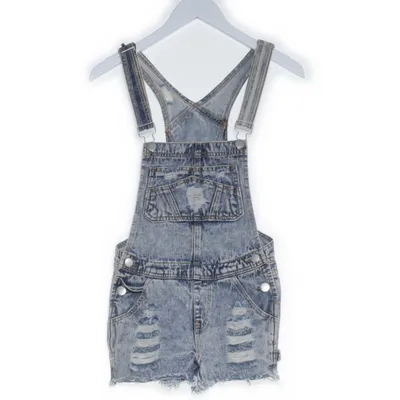 Dungaree shorts (Blue) from FB Sister Denim Cotton